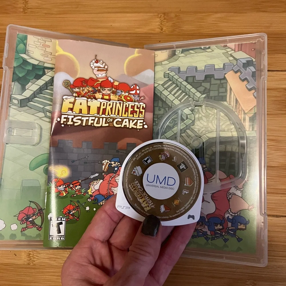 Sony PSP Game - Fat Princess: Fistful of Cake Game
